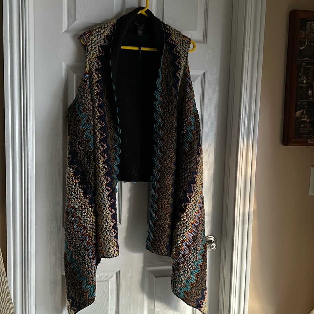 Knitted Colorful Cardigan